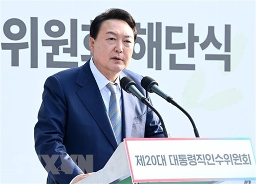 Tổng thống Hàn Quốc cam kết xây dựng đất nước tự do, đổi mới